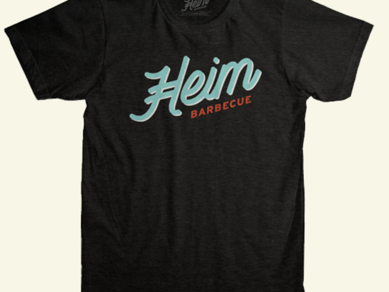 HEIM CLASSIC BLACK TEE